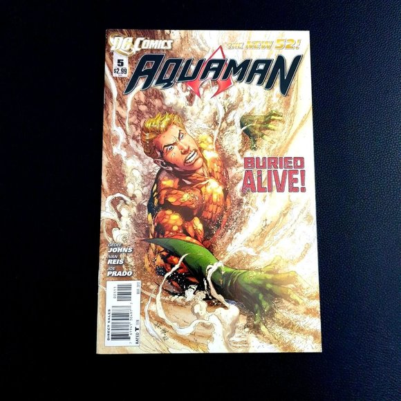 DC Comics | Other | Dc Comics Aquaman The New 52 Comics 5 Buried Alive ...